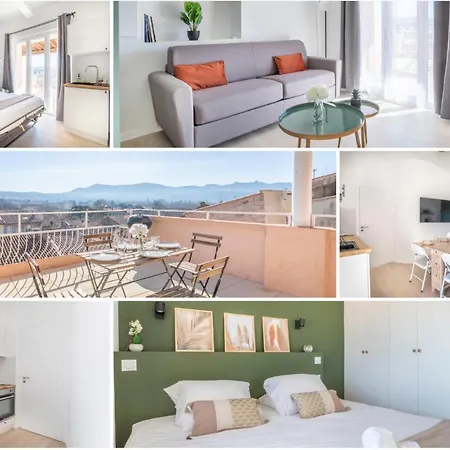 Mont Ventoux - Terrasse - Vue Degagee - Linge De Qualite - Fibre - Confort