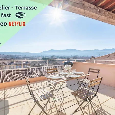 Apartment Mont Ventoux - Terrasse - Vue Degagee - Linge De Qualite - Fibre - Confort